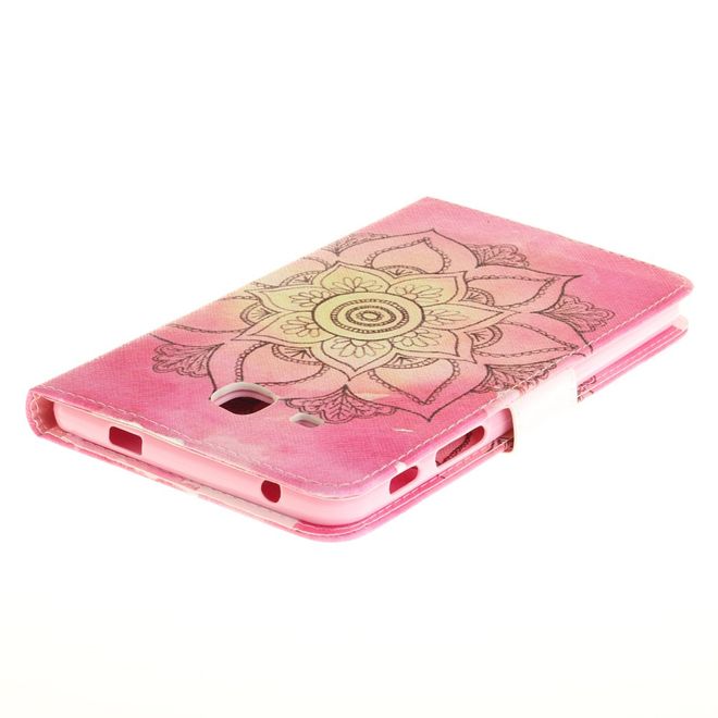 Samsung Galaxy Tab A 7.0 Tablethülle - Case aus Leder - mit Standfunktion - Mandala