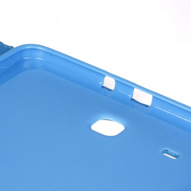 Samsung Galaxy Tab E 9.6 Leder Case mit Welle und Surfer