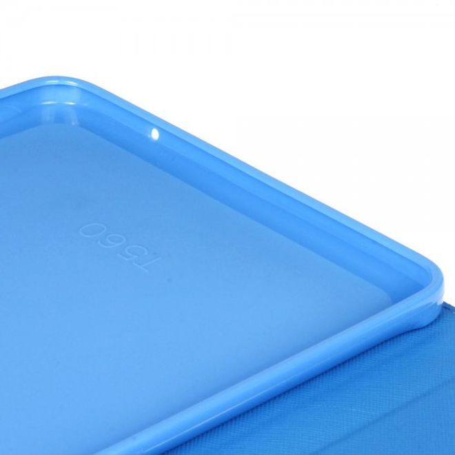 Samsung Galaxy Tab E 9.6 Leder Case mit Welle und Surfer