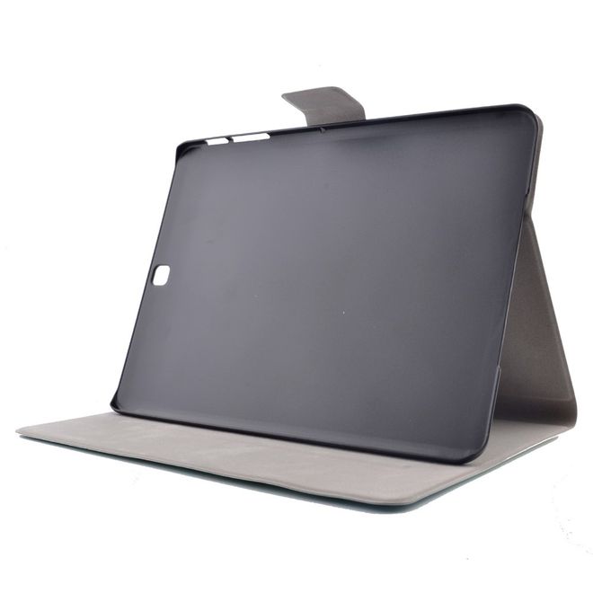 Samsung Galaxy Tab S2 9.7 Tablethülle - Case aus Leder - mit Standfunktion - farbenfroher Baum