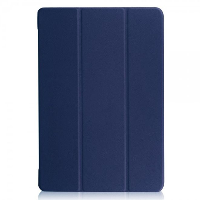 Samsung Galaxy TabPro S Dreifach faltbare Leder Case Tablet Hülle mit Standfunktion - dunkelblau