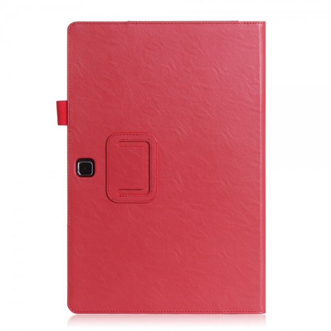 Samsung Galaxy TabPro S Modische Leder Smart Case Hülle mit Standfunktion - rot