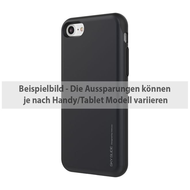 Goospery - Samsung Galaxy S7 Edge Handyhülle - Case aus Plastik - Sky Slide Bumper - schwarz