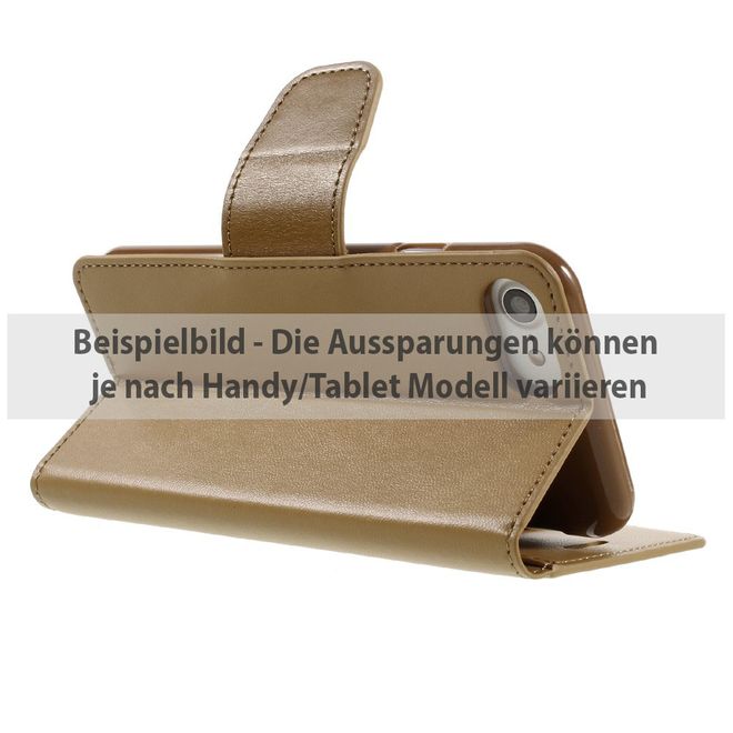 Goospery - LG G5 Handyhülle - Case aus Leder - Sonata Diary Series - camel