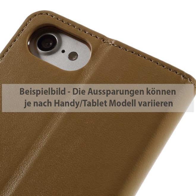 Goospery - LG G5 Handyhülle - Case aus Leder - Sonata Diary Series - camel