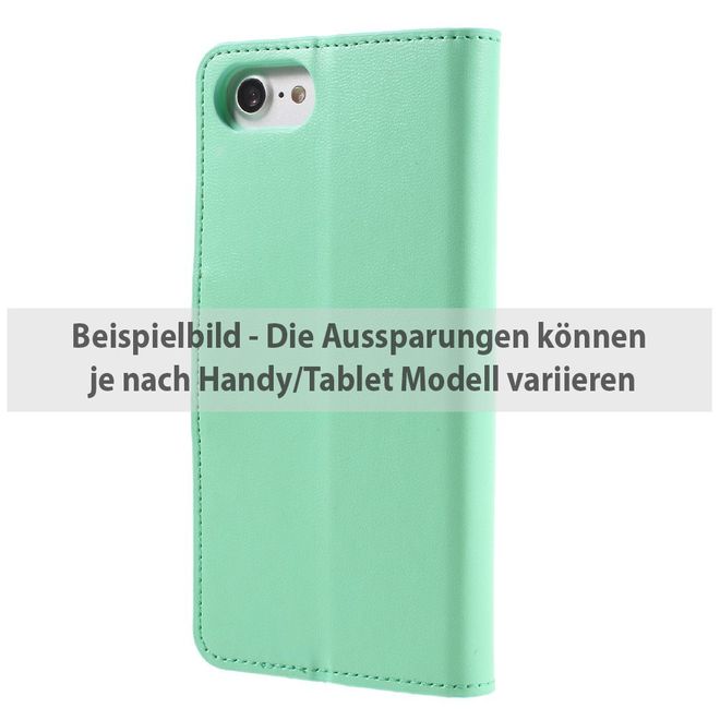 Goospery - LG G5 Handyhülle - Case aus Leder - Sonata Diary Series - mint