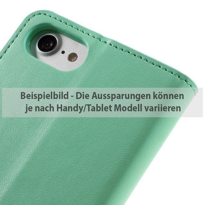 Goospery - LG G5 Handyhülle - Case aus Leder - Sonata Diary Series - mint