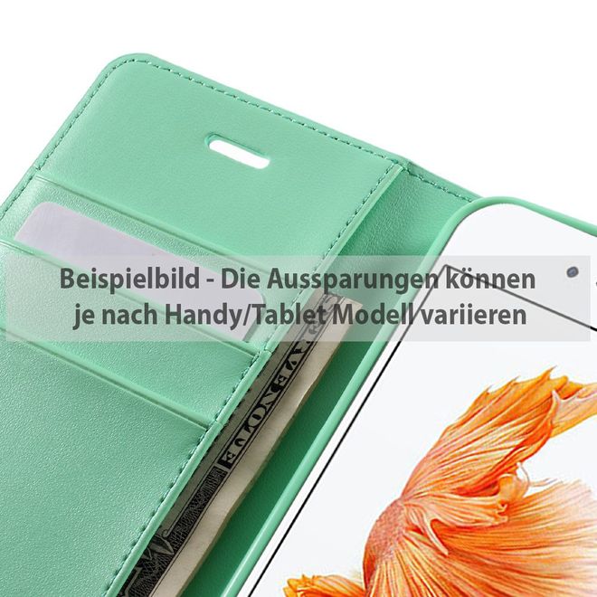 Goospery - LG G5 Handyhülle - Case aus Leder - Sonata Diary Series - mint