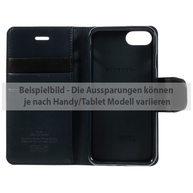 Goospery - LG G5 Handyhülle - Case aus Leder - Sonata Diary Series - navy