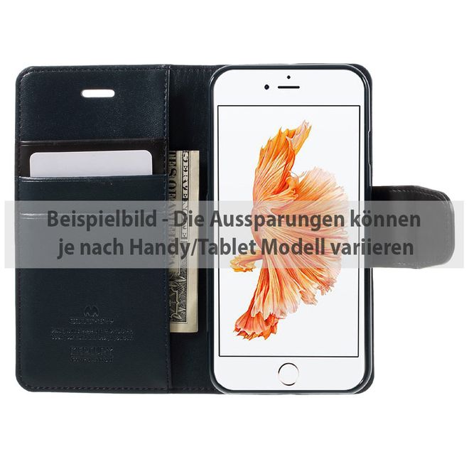 Goospery - LG G5 Handyhülle - Case aus Leder - Sonata Diary Series - navy