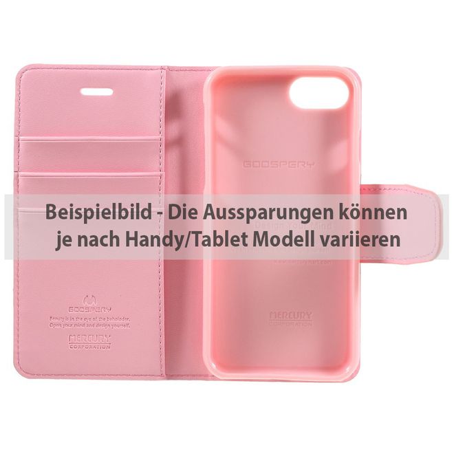 Goospery - Sony Xperia Z3 Handyhülle - Case aus Leder - Sonata Diary Series - pink