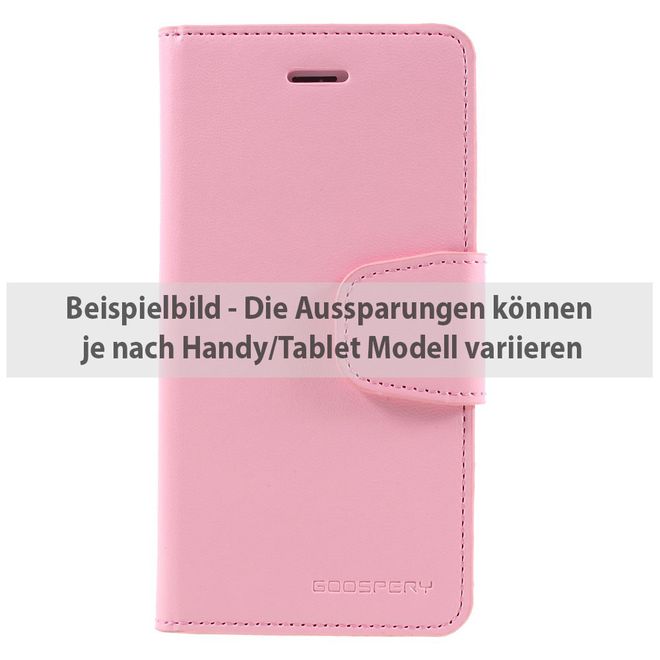 Goospery - Sony Xperia Z3 Handyhülle - Case aus Leder - Sonata Diary Series - pink