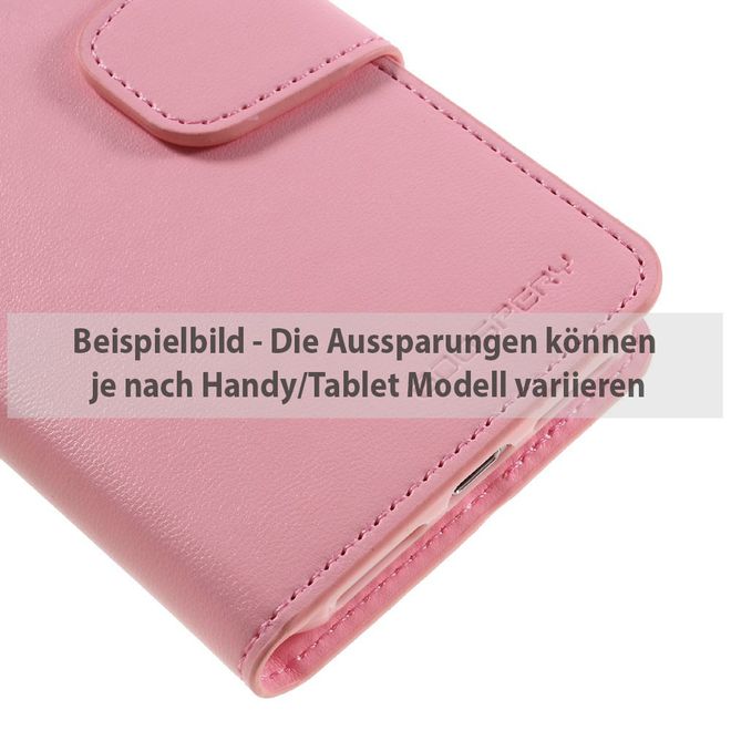 Goospery - Sony Xperia Z3 Handyhülle - Case aus Leder - Sonata Diary Series - pink