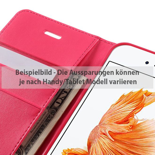 Goospery - Sony Xperia Z3 Handyhülle - Case aus Leder - Sonata Diary Series - rosa
