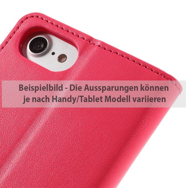 Goospery - Sony Xperia Z3 Handyhülle - Case aus Leder - Sonata Diary Series - rosa