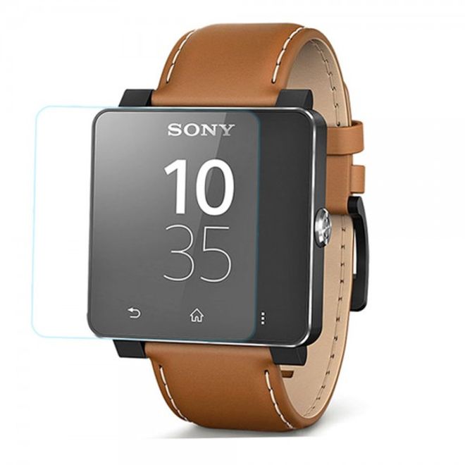 Sony SmartWatch 2 Schutzfolie aus gehärtetem Glas - HD klar