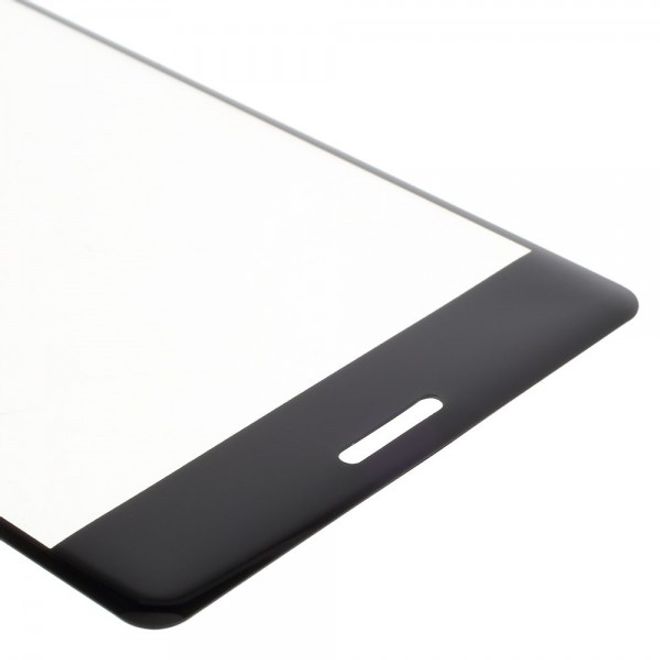 Sony Xperia X Anti-Explosions Schutzfolie aus gehärtetem Glas für die gesamte Vorderseite - schwarz