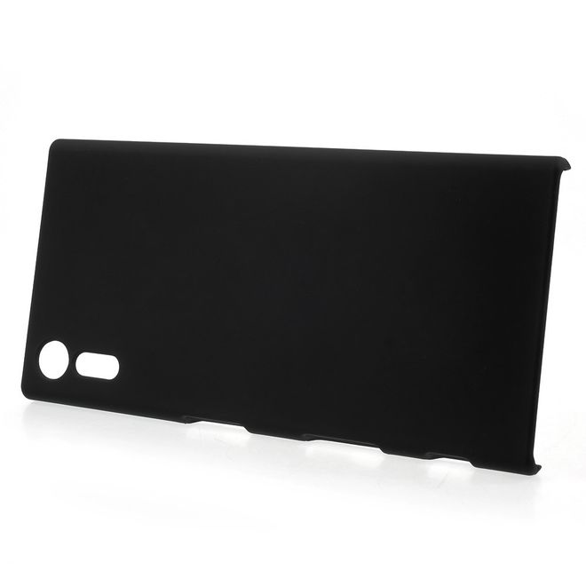 Sony Xperia XZ/XZs Case - Handyhülle aus Hartplastik - gummiert - schwarz
