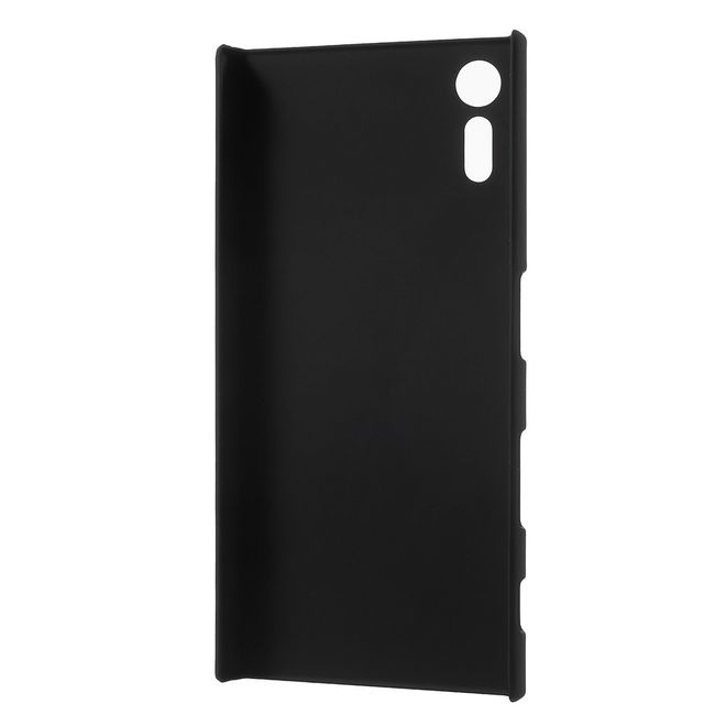 Sony Xperia XZ/XZs Case - Handyhülle aus Hartplastik - gummiert - schwarz