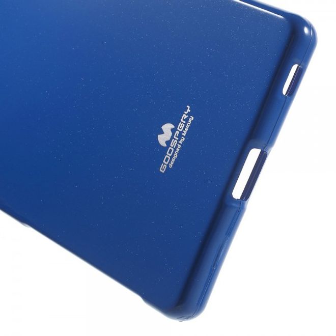 Goospery - Sony Xperia Z5 Premium/Dual Handy Hülle - TPU Soft Case - Pearl Jelly Series - blau