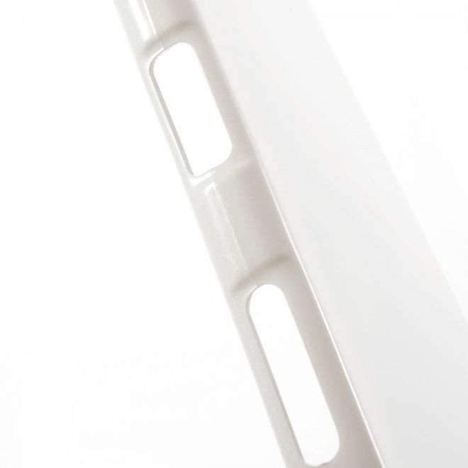 Goospery - Sony Xperia Z5/Z5 Dual Handy Hülle - TPU Soft Case - Pearl Jelly Series - weiss