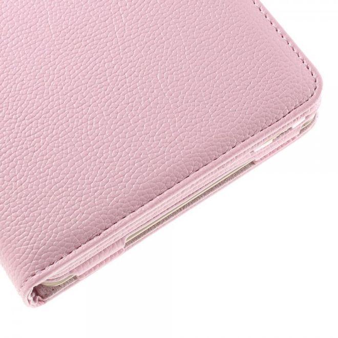 Universelle Leder Case Hülle mit abnehmbarer Bluetooth Tastatur (QWERTY Modus) für alle iPad Mini Modelle - pink