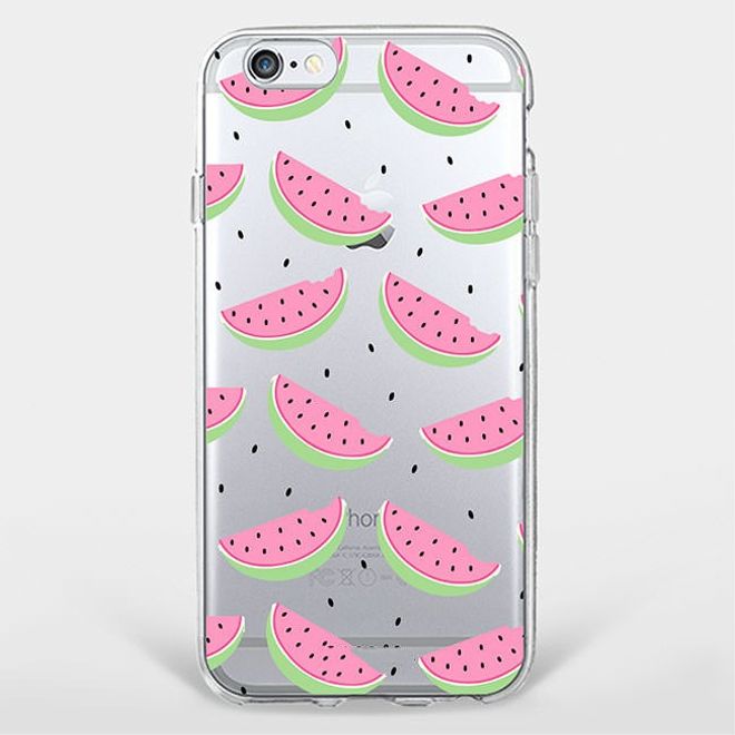 Coque pour iPhone 8 Plus / 7 Plus - Coque souple en TPU - Pastèque