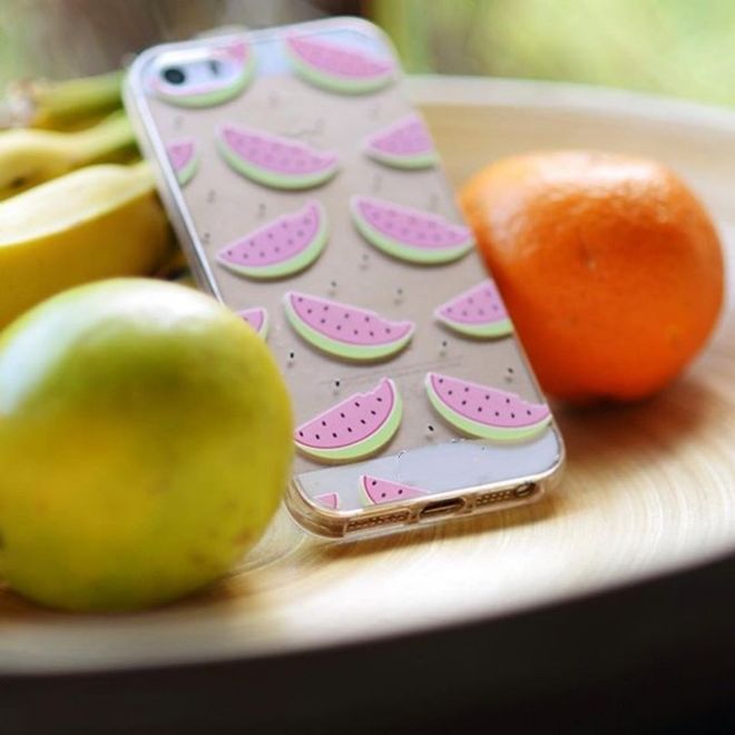 Coque pour iPhone 8 Plus / 7 Plus - Coque souple en TPU - Pastèque