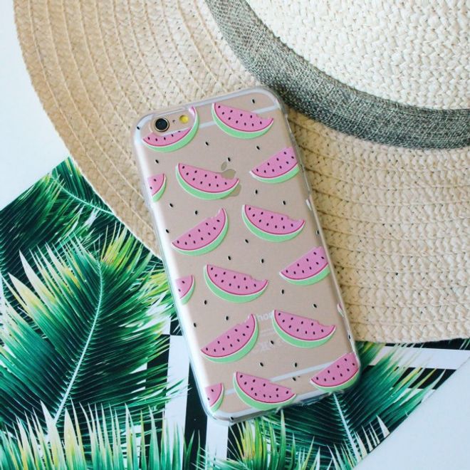 iPhone 6 Plus/6S Plus Handyhülle - TPU Soft Case - Wassermelonen