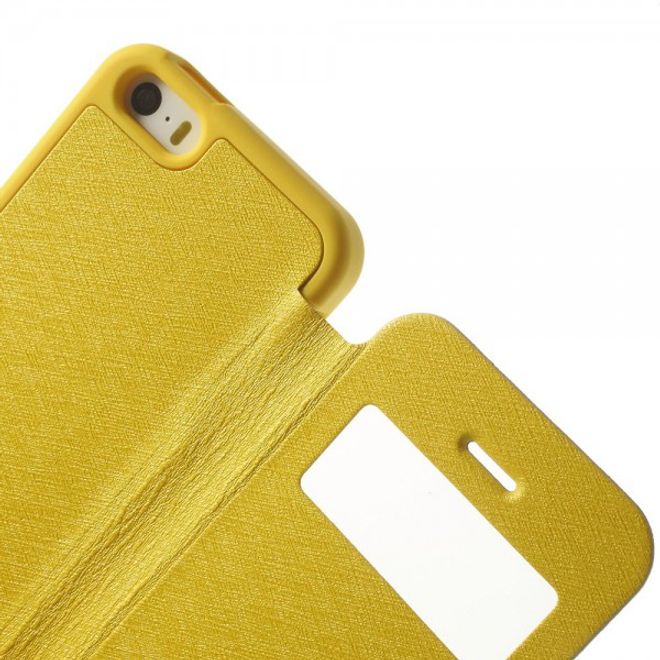 Goospery - Cover für Samsung Galaxy Note 5 - Handyhülle aus Plastik - Wow Bumper Series - gelb