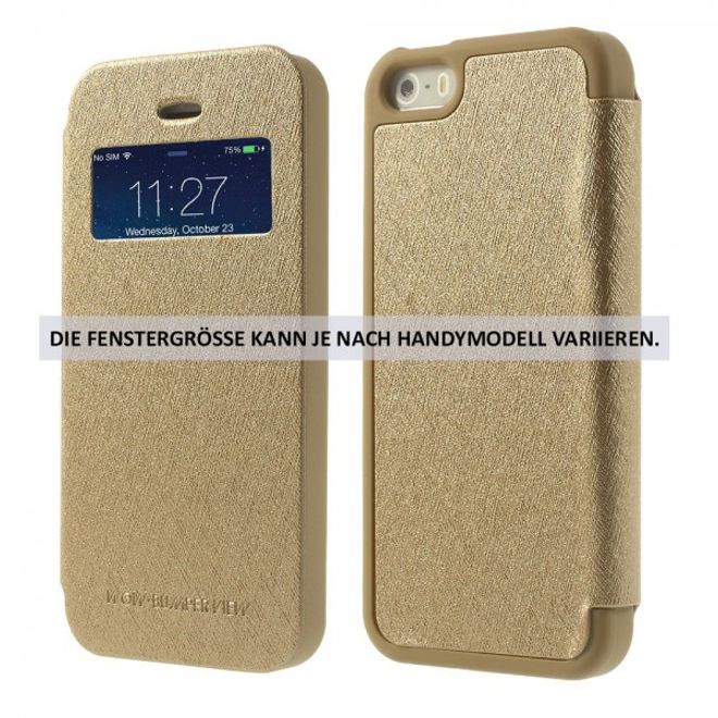 Goospery - Cover für Samsung Galaxy S2 - Handyhülle aus Plastik - Wow Bumper Series - gold