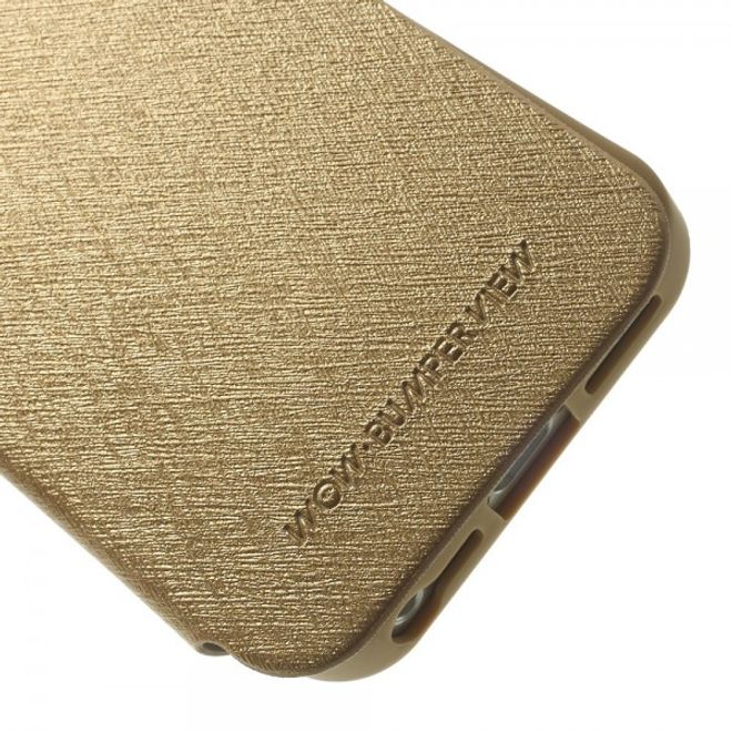 Goospery - Cover für Samsung Galaxy Note 5 - Handyhülle aus Plastik - Wow Bumper Series - gold