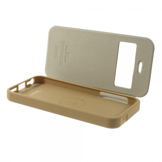 Goospery - Cover für Samsung Galaxy S2 - Handyhülle aus Plastik - Wow Bumper Series - gold