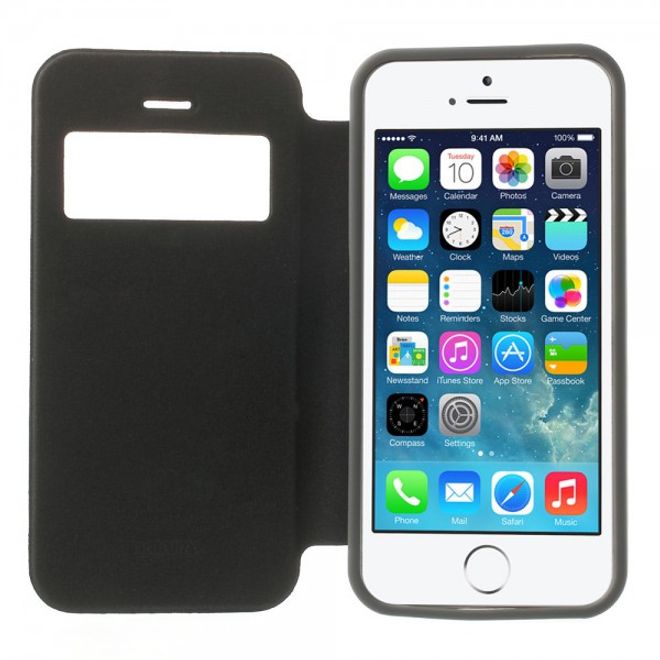 Goospery - Cover für Samsung Galaxy Note 5 - Handyhülle aus Plastik - Wow Bumper Series - grau