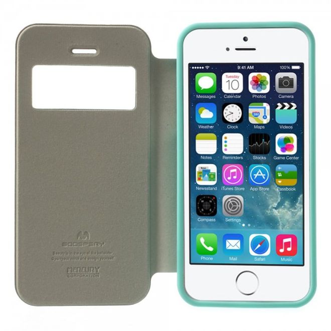 Goospery - Cover für Samsung Galaxy A7 - Handyhülle aus Plastik - Wow Bumper Series - mint