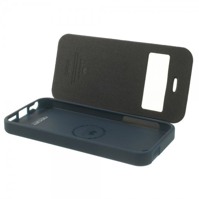 Goospery - Cover für Samsung Galaxy Note 5 - Handyhülle aus Plastik - Wow Bumper Series - navy