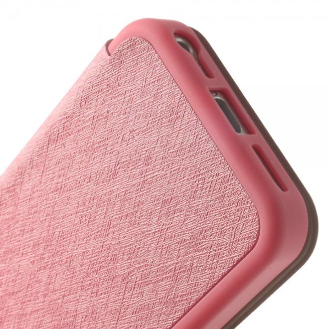 Goospery - Cover für Samsung Galaxy A7 - Handyhülle aus Plastik - Wow Bumper Series - pink