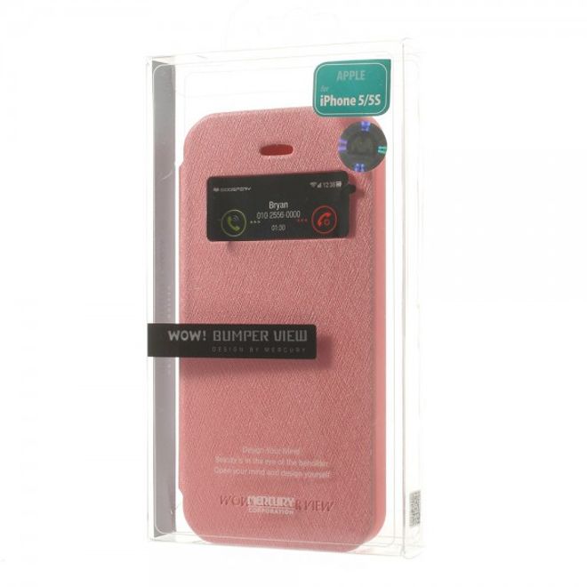 Goospery - Cover für LG Stylus 2 - Handyhülle aus Plastik - Wow Bumper Series - pink