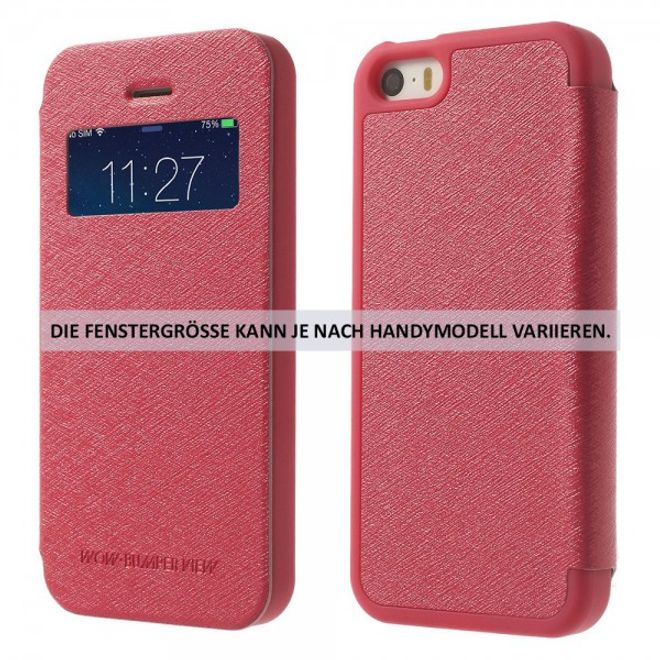 Goospery - Cover für Samsung Galaxy Note 4 - Handyhülle aus Plastik - Wow Bumper Series - rosa
