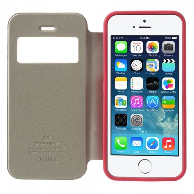 Goospery - Cover für Samsung Galaxy Note 5 - Handyhülle aus Plastik - Wow Bumper Series - rosa