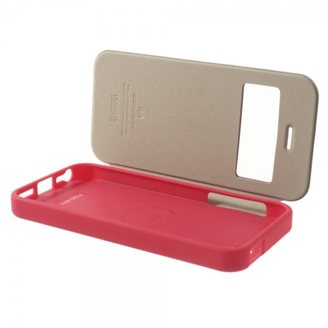 Goospery - Cover für LG Stylus 2 - Handyhülle aus Plastik - Wow Bumper Series - rosa