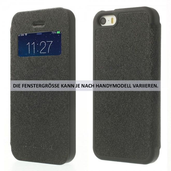 Goospery - Cover für Samsung Galaxy Note 1 - Handyhülle aus Plastik - Wow Bumper Series - schwarz