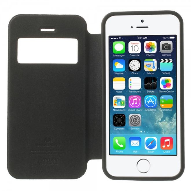 Goospery - Cover für LG G5 - Handyhülle aus Plastik - Wow Bumper Series - schwarz