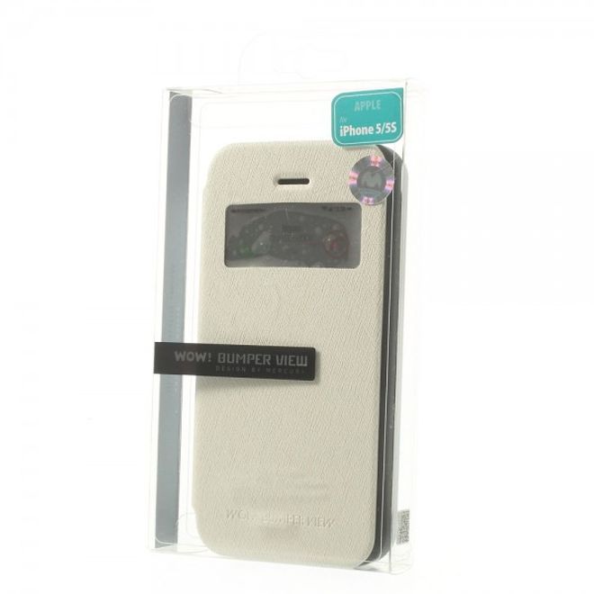 Goospery - Cover für Samsung Galaxy Note 5 - Handyhülle aus Plastik - Wow Bumper Series - weiss