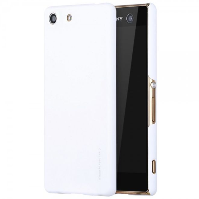 Sony Xperia M5/M5 Dual - X-Level - Case aus Plastik - gummierte Oberfläche - weiss