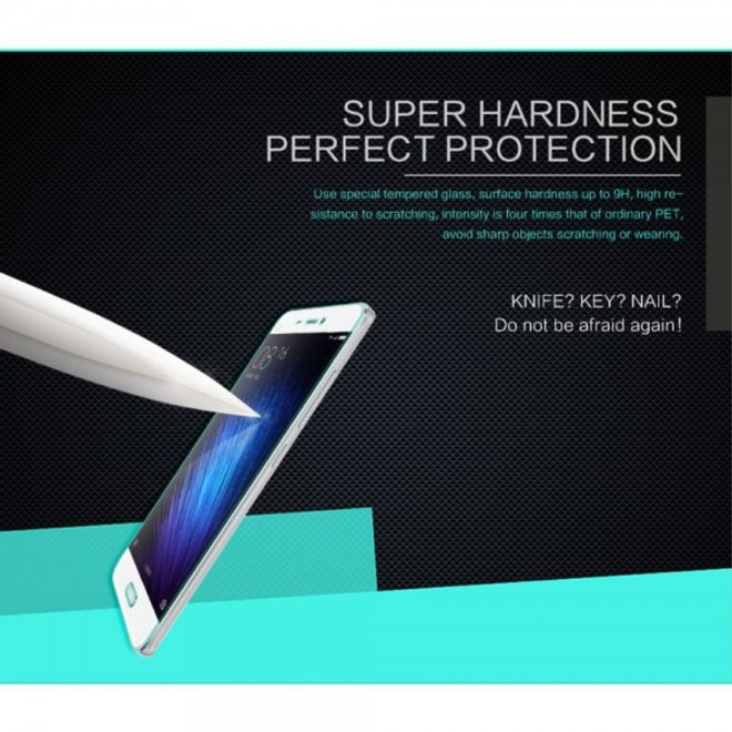 Xiaomi Mi5 Nillkin Amazing H Schutzfolie aus gehärtetem Glas (0.3mm dick)