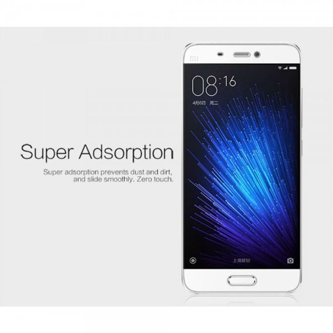 Xiaomi Mi5 Schutzfolie mit Anti-Fingerabdruck Beschichtung von Nillkin