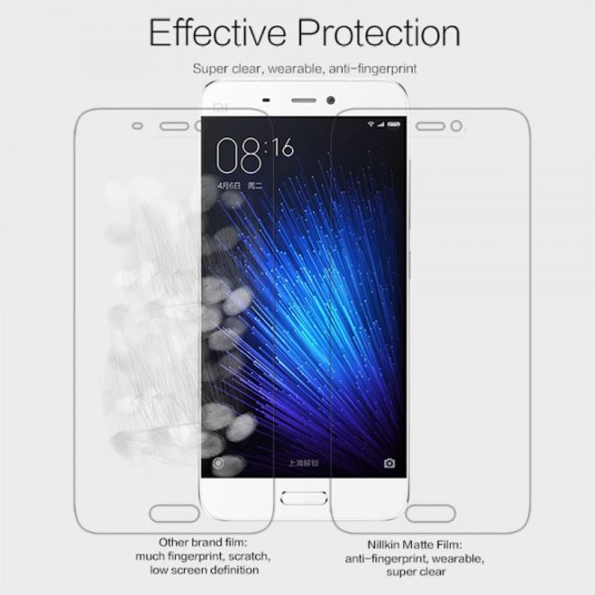 Xiaomi Mi5 Schutzfolie mit kratzfester Beschichtung von Nillkin
