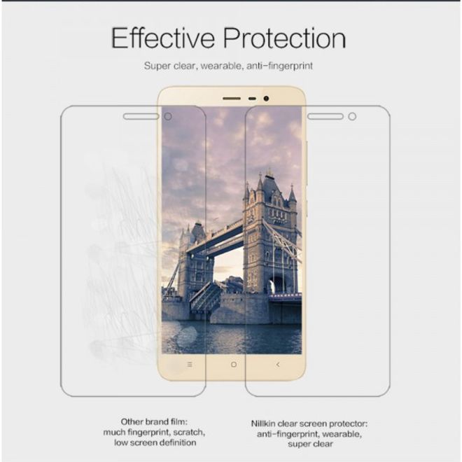 Xiaomi Redmi Note 3 Schutzfolie mit Anti-Fingerabdruck Beschichtung von Nillkin