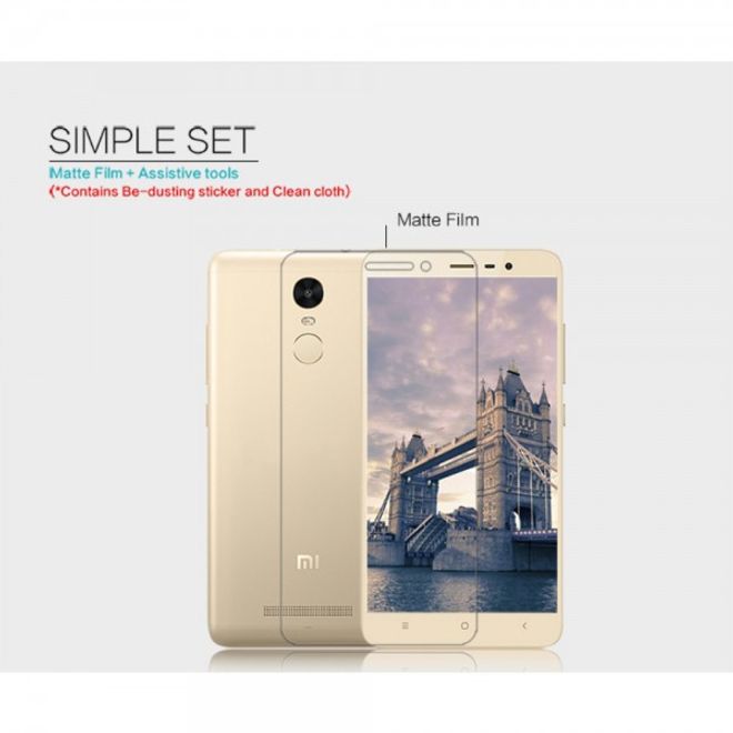 Xiaomi Redmi Note 3 Schutzfolie mit kratzfester Beschichtung von Nillkin